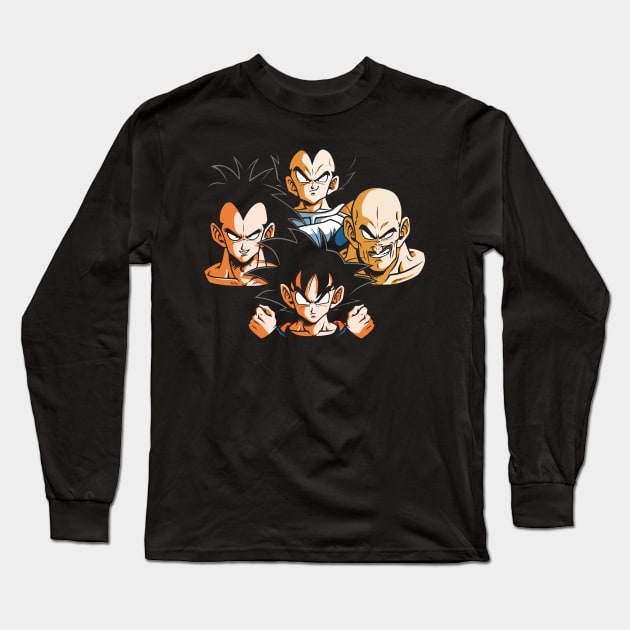 Warriors Rhapsody Long Sleeve T-Shirt by Barbadifuoco